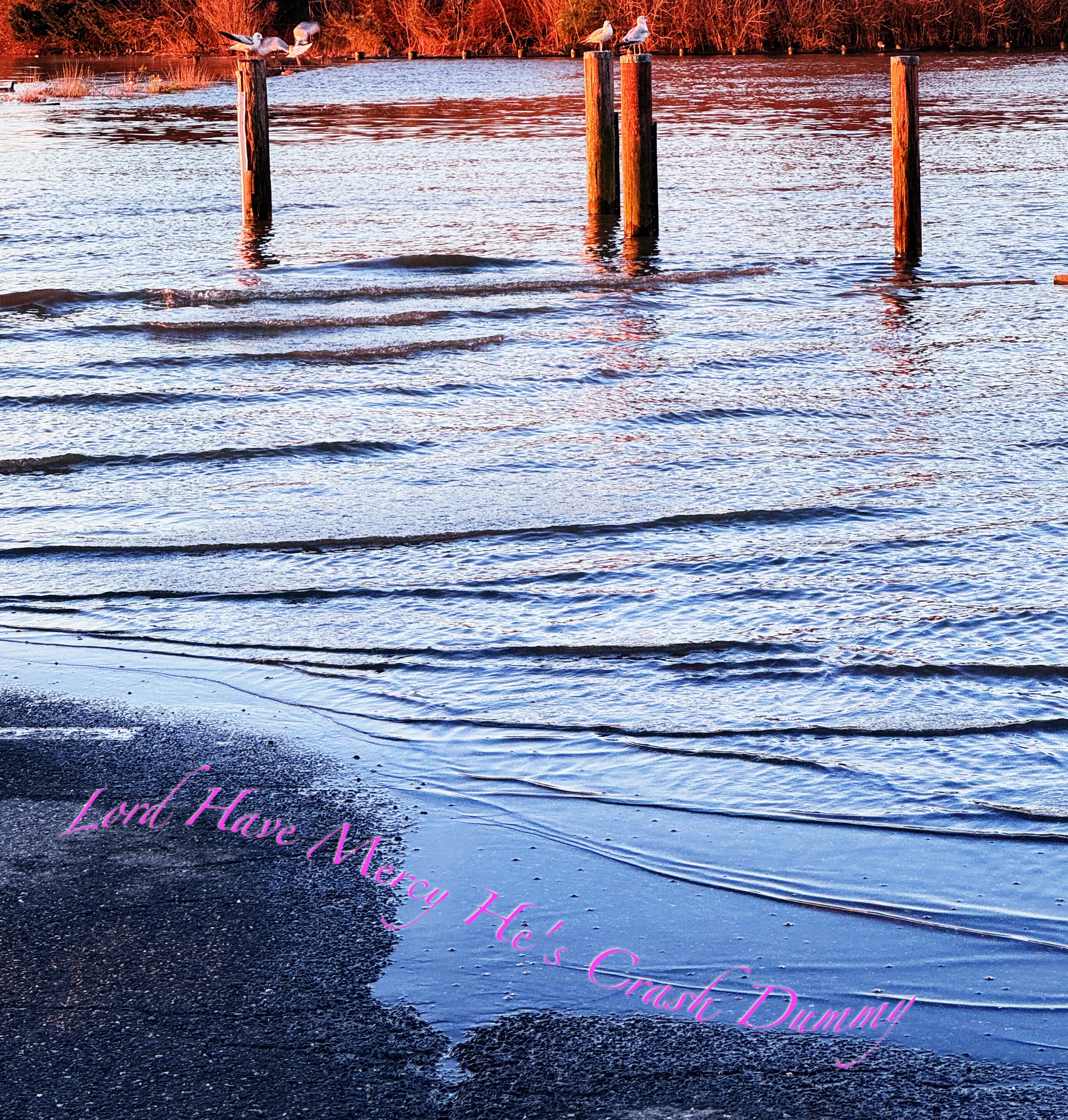 Water photo with Lord Have Mercy watermark
